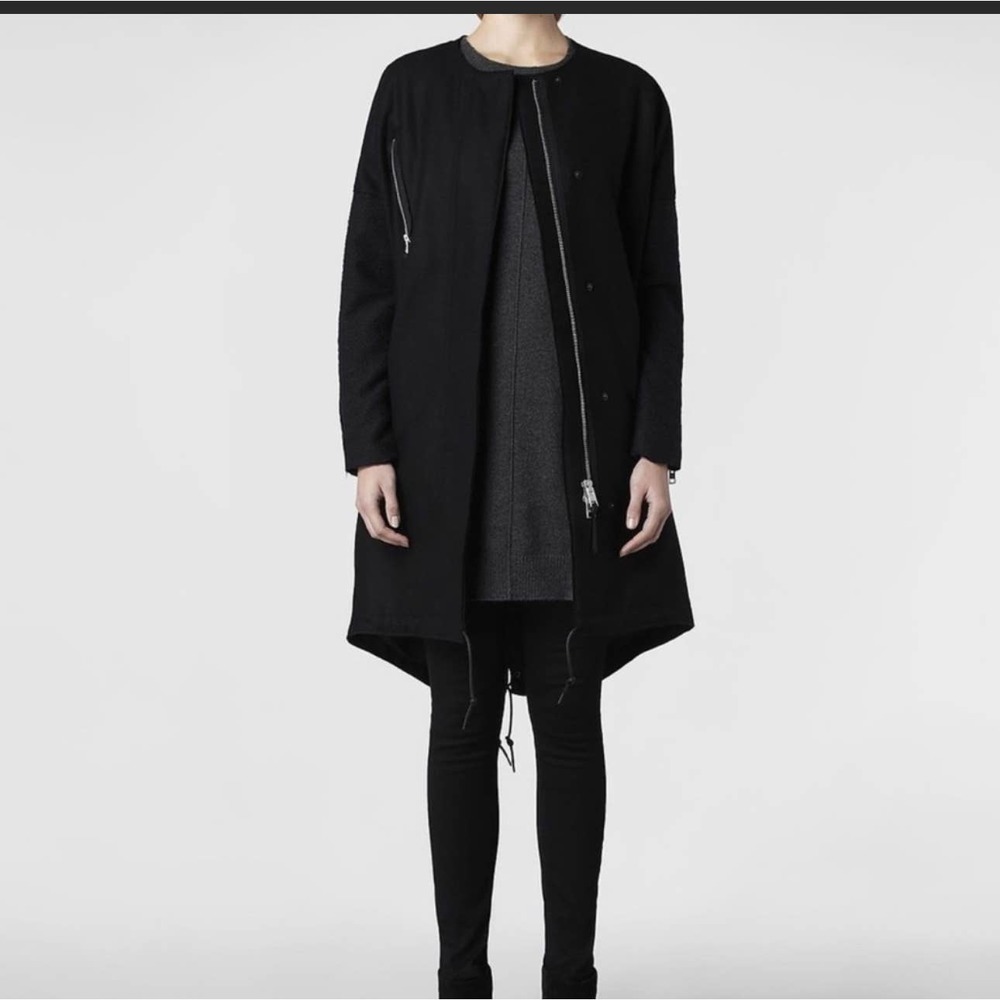 All Saints Rio Parka jacket  size 0 small